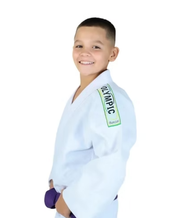KIMONO TRANÇADO PROFISSIONAL INFANTIL - OLYMPIC - Image 2