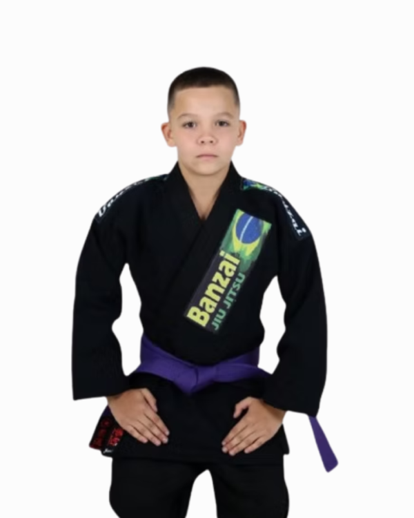 KIMONO JIU JITSU TRANÇADO ADULTO