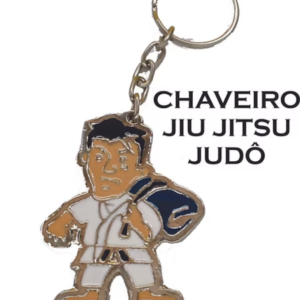 Chaveiro de metal judô ou Jiu Jitsu