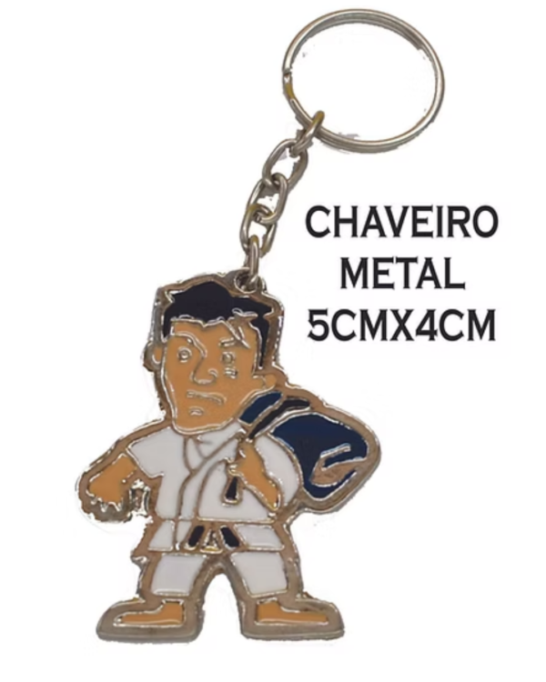 Chaveiro de metal judô ou Jiu Jitsu - Image 2