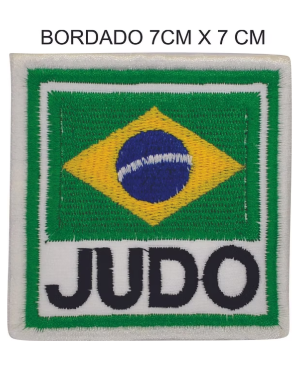 BORDADO BANDEIRA BRASIL JUDÔ